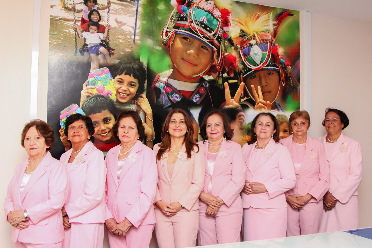 Algumas voluntárias da Rede Feminina de Combate ao Câncer do Piauí (RFCC-PI)